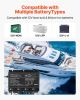 4-Bank 10A 12V Smart Marine Battery Charger Onboard IP68 Waterproof Boat RV
