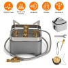 12000W Portable Camping Stove With Cassette Adapter Windproof Outdoor Backpacking Burner with Carrying Case Igniter for Outdoor Hiking Camping Picnic