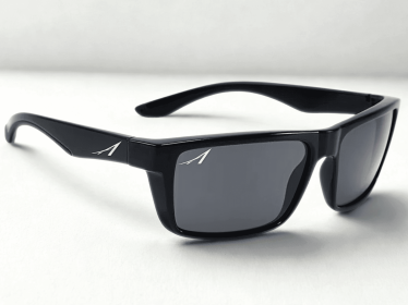 Alexander Premium X Polarized Sunglasses (Color: Jet Black)