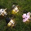 Outdoor Lighting Camping Light USB Rechargeable Horse Lantern